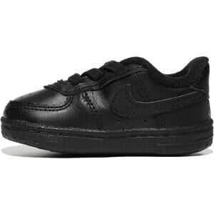 NEW Nike Air Force 1 Crib Shoes Baby Booties Black Size 1C CK2201‑001 Infant